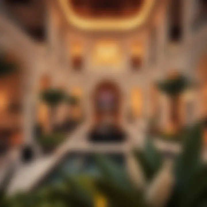 Elegant architectural design of luxurious villas in Desert Palm