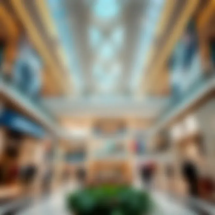 High-End Shopping Experience at Dubai City Festival Mall Luxurious retail spaces filled with high-end fashion brands