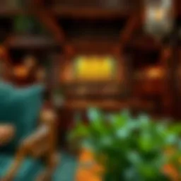 Traditional Irish pub interior showcasing rustic charm