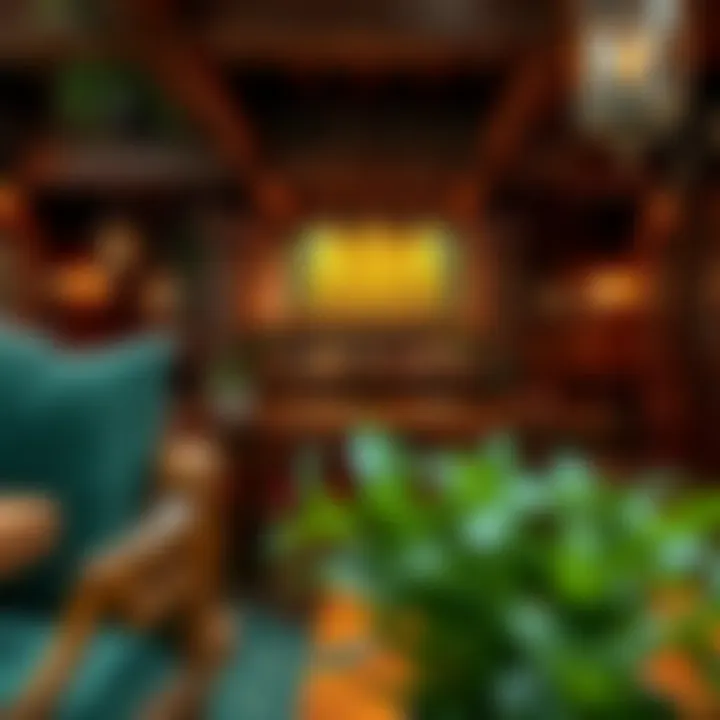 Rustic Ambience of the Irish Pub Traditional Irish pub interior showcasing rustic charm