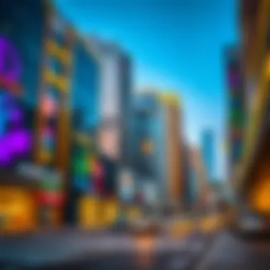 Vibrant commercial district of Deira South