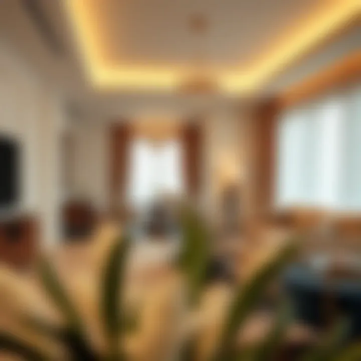 Luxurious interior design of a Gardenia Residence apartment