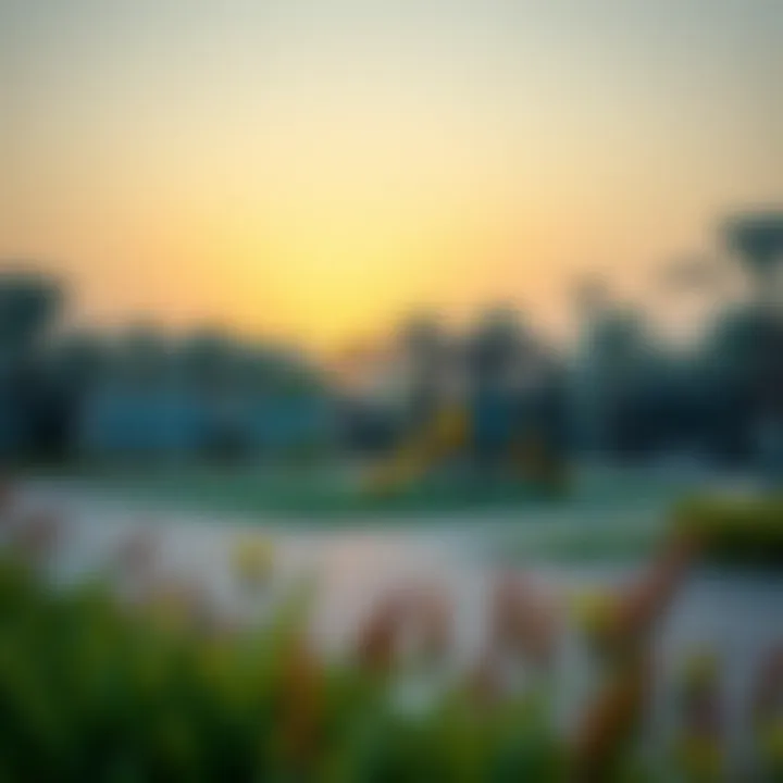 Community Park in Majan - Recreational Facilities Community park in Majan featuring recreational facilities