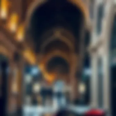 Historic architectural elements within the Old Gold Souk