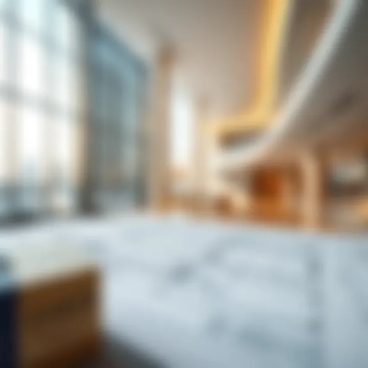 Architectural blueprint showcasing the innovative design of One Zabeel