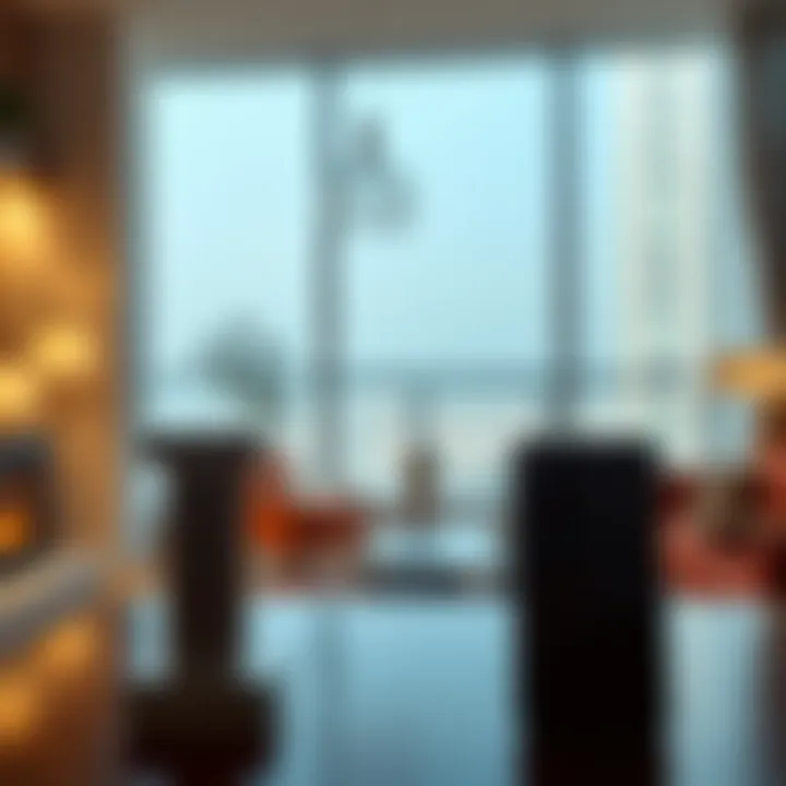 Visual representation of market trends for smartphones in Dubai