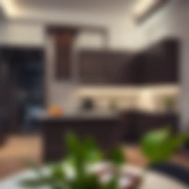 Modern Kitchen Design Modern kitchen design in a two-bedroom apartment