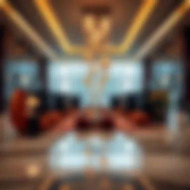 Luxurious Lobby Experience Luxurious lobby of Wyndham Dubai Marina