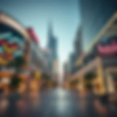 Vibrant commercial hub in Zabeel with modern design