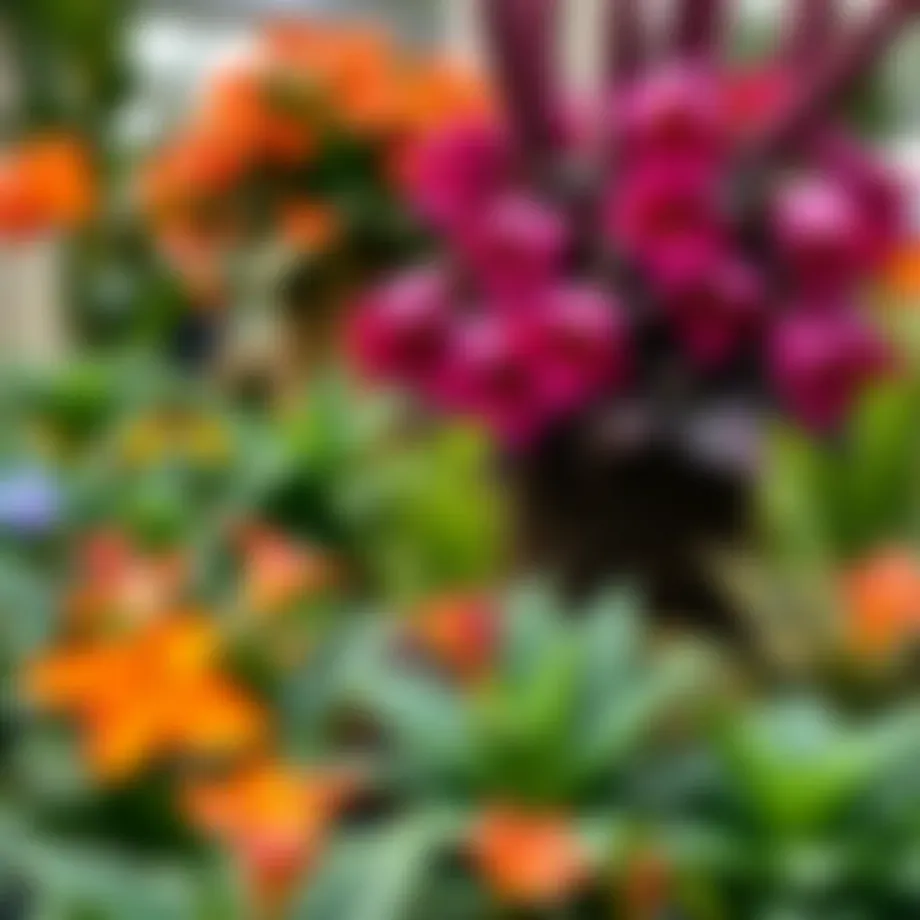 Vibrant plant collection at Gardenia Nursery