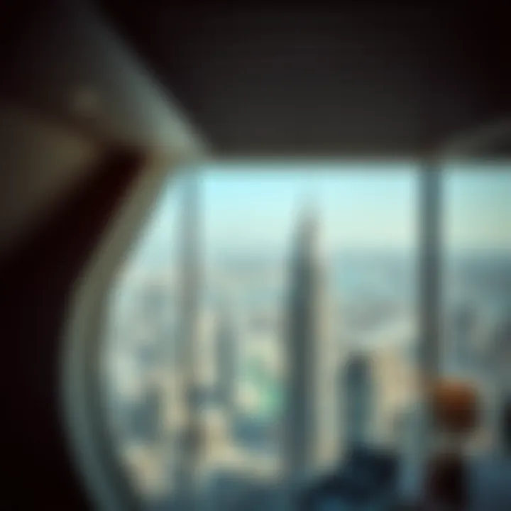 Stunning city skyline view from Grosvenor Tower