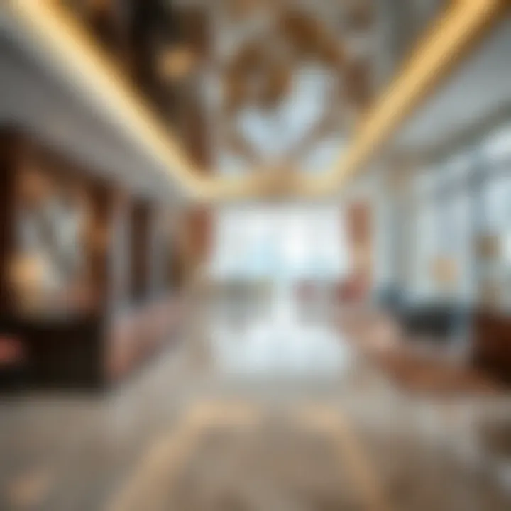 Luxurious interior featuring modern design and elegance