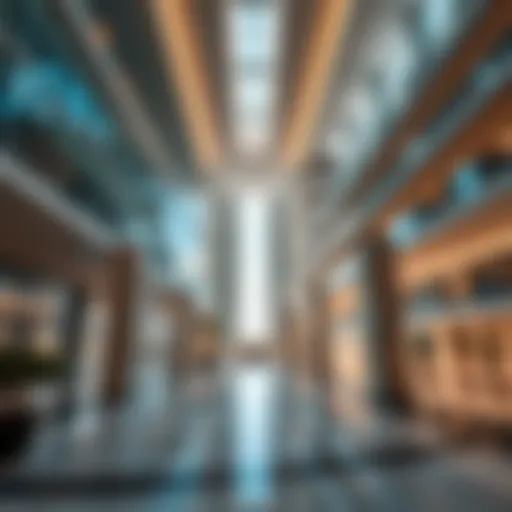 Stunning architectural view of Hessa Building showcasing its modern design