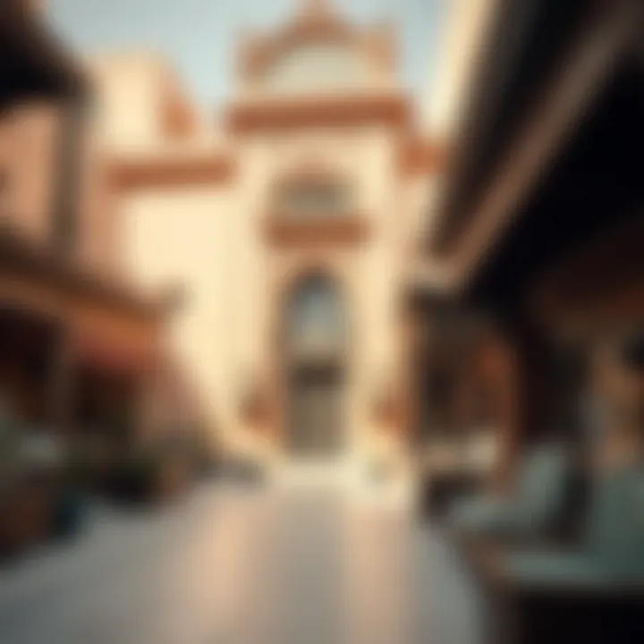 Historical architecture reflecting Dubai's rich heritage