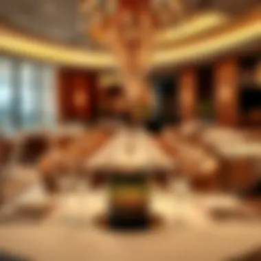 Fine Dining at a Sheikh Zayed Road Hotel Restaurant Exquisite dining experience at a hotel restaurant