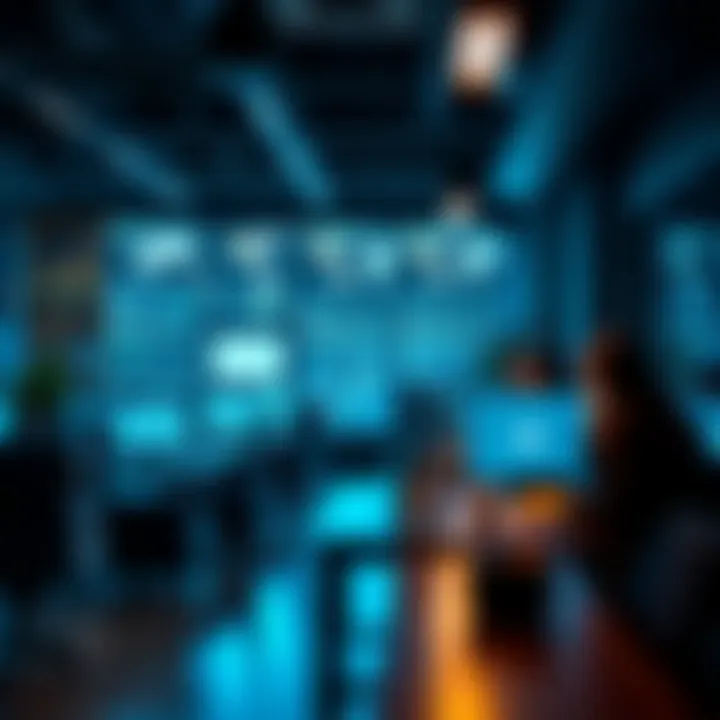 A digital workspace highlighting technological advancements