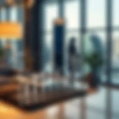 Graph illustrating trends in Dubai's real estate market