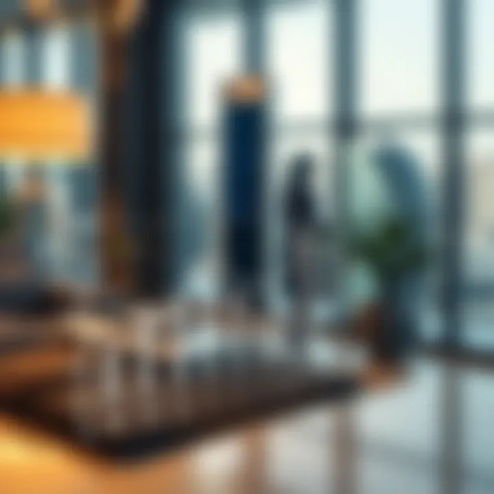 Graph illustrating trends in Dubai's real estate market