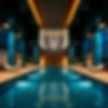 Amenities available at Jeel Tower including pool and gym