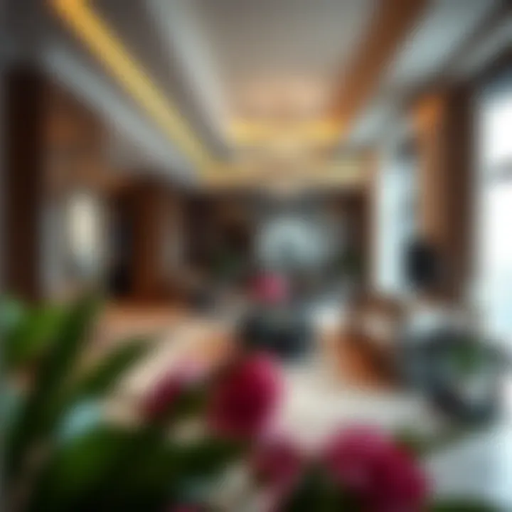 Luxurious living space inside Jeel Tower