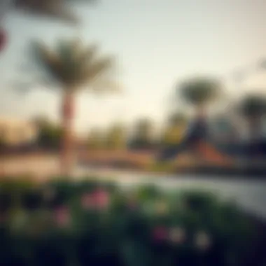 Community parks in Jumeirah Park offering recreational facilities for families