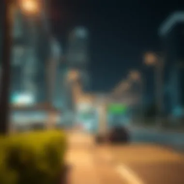 Proximity of Latifa Tower to the nearest metro station