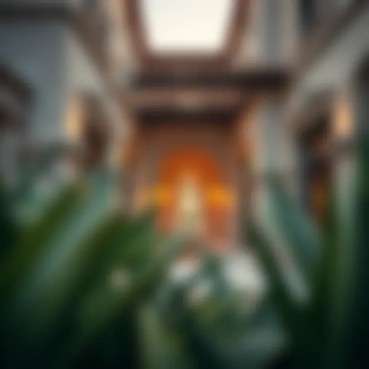 Architectural details of residential properties in مرسا البطين