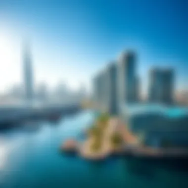 Future developments and skyline of مرسا البطين