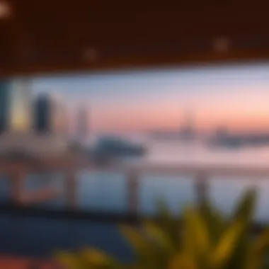 A stunning view of مرسا البطين waterfront