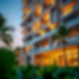 Stunning exterior view of Maya 2 residential building