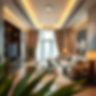 Luxurious apartment interiors in Midtown