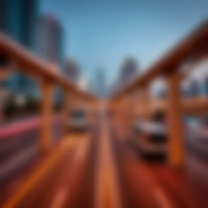 Well-planned transportation network facilitating easy access in Mohammad Bin Zayed City