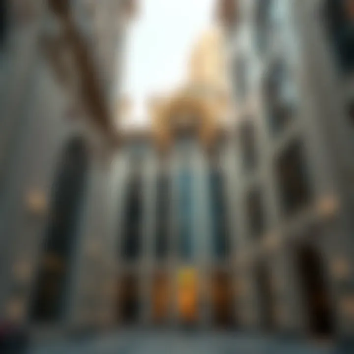 Stunning architectural features of مركز زايد الظيت