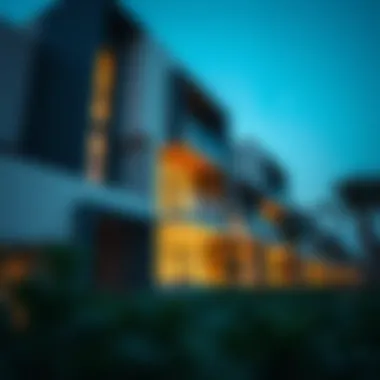 Modern residential architecture in Nad El Sheba Gardens highlighting unique designs