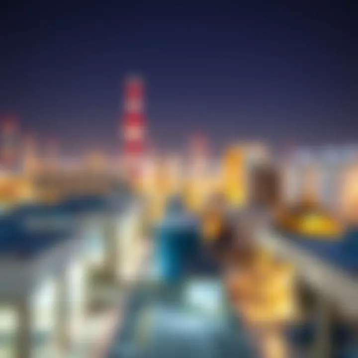 Architectural design of industrial facilities in Dubai Industrial City