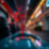 Shuttle bus at Dubai Outlet Mall