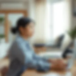 Freelancer balancing multiple tasks