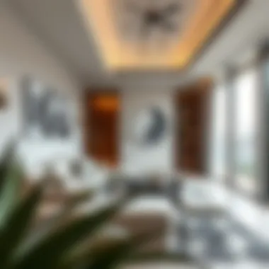 Modern apartment interiors in Dubai