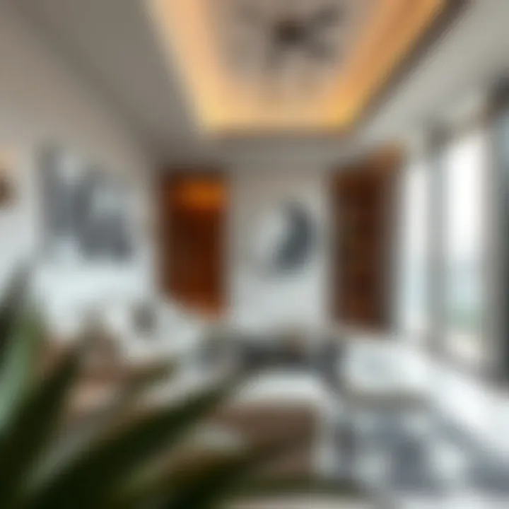 Modern apartment interiors in Dubai