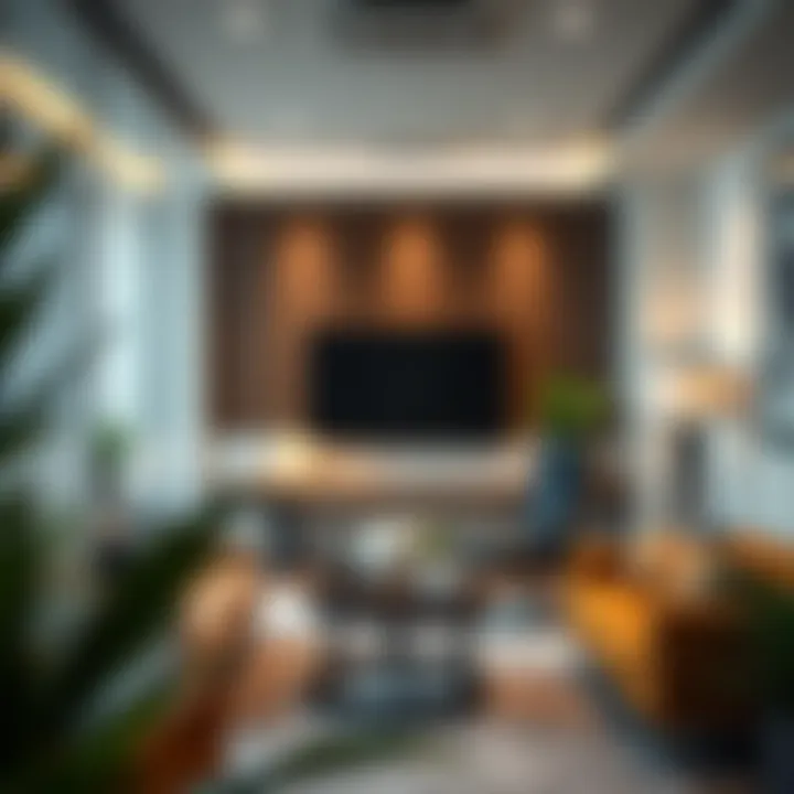 Real Estate Office Environment A modern office setup for real estate professionals