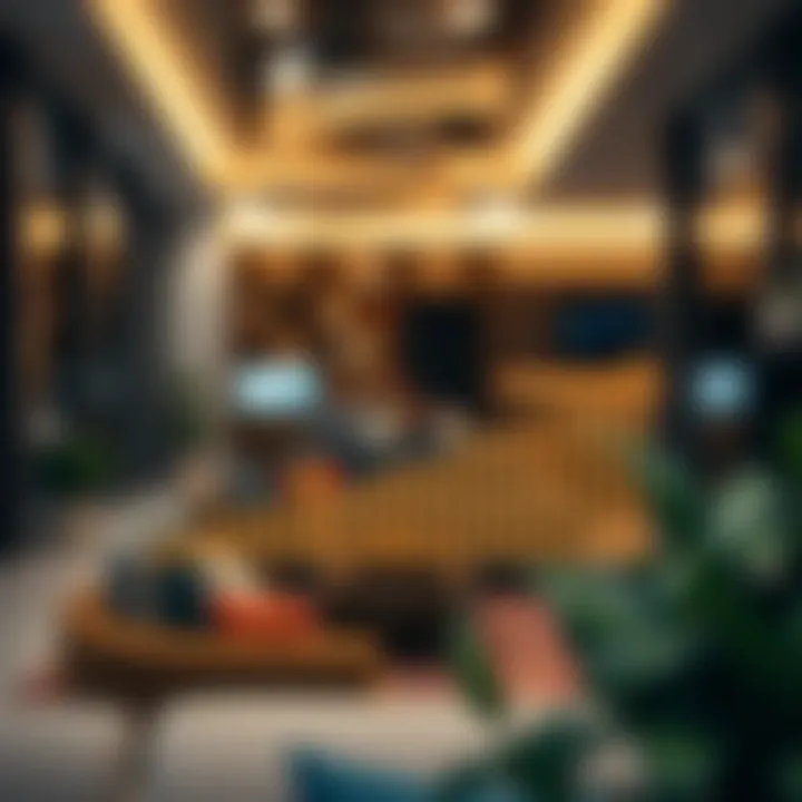 Graph illustrating market trends for small office spaces in Dubai