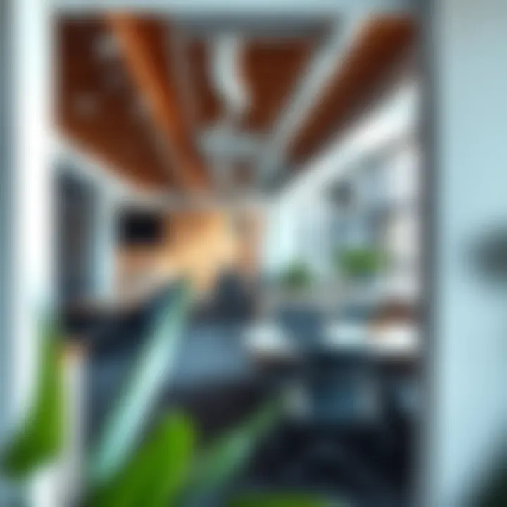 A vibrant co-working space in Dubai