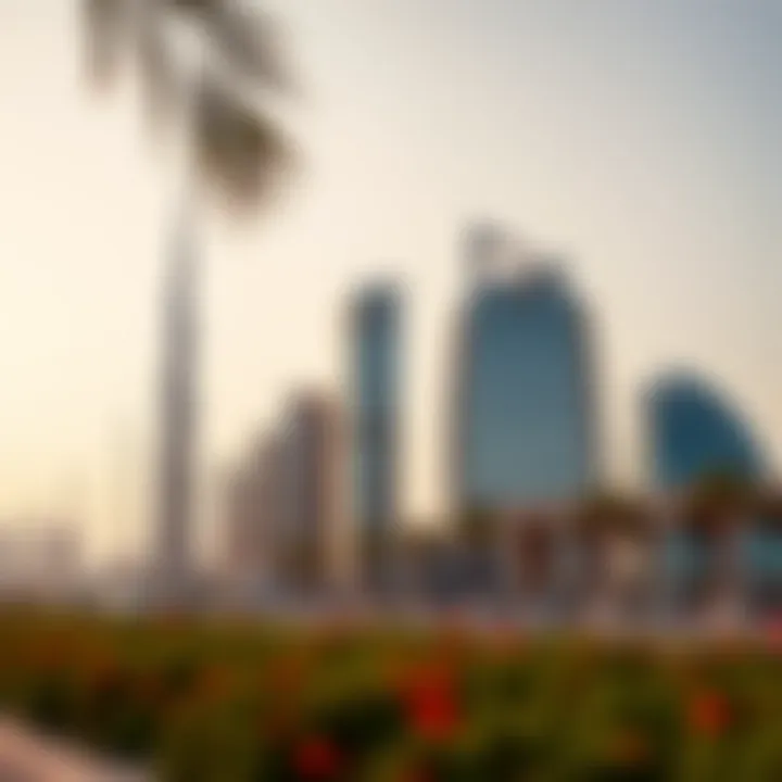 Landmarks surrounding Dubai Creek Harbour