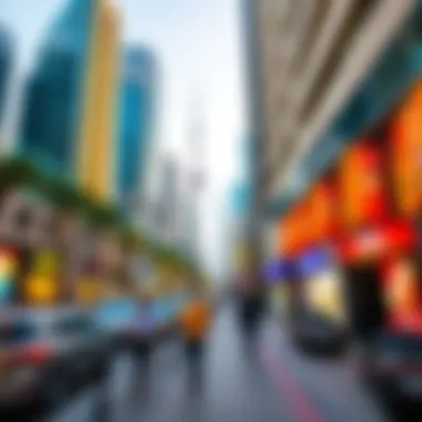 Vibrant commercial activities around Omniyat Business Bay