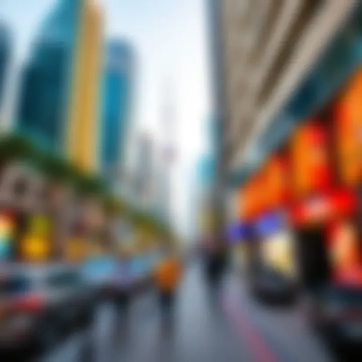 Vibrant commercial activities around Omniyat Business Bay