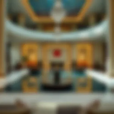 Elegant amenities available at Omniyat Dorchester for residents