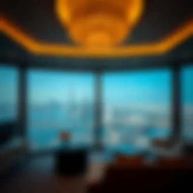 Panoramic skyline view from One Zabeel Residences