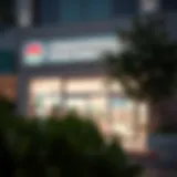 Exterior view of a pharmacy in Damac Hills 2