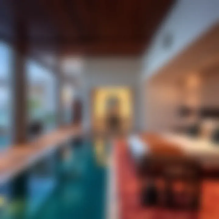 Luxury Suites with Exclusive Pool Access Elegant suite with access to a private pool