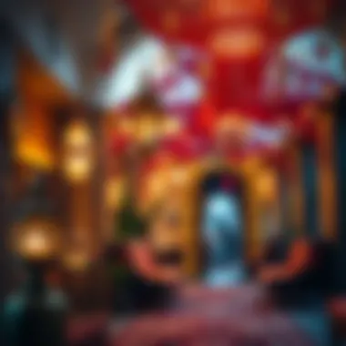 Cultural decorations during Ramadan in Dubai